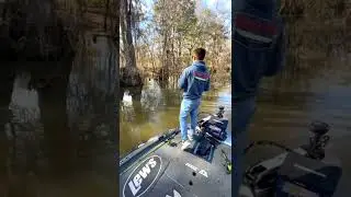 Skipping a Fishing Lure #shorts