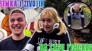 SIMKA I ZIVOJIN NA CASU FIZICKOG!