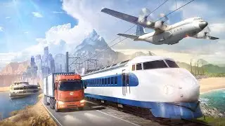 TRANSPORT FEVER | LIVE GAMEPLAY | COMALI PLAYS ▶️