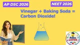 Chemical change ||vinegar with baking soda||Chemistry easy experiments#Happy learning