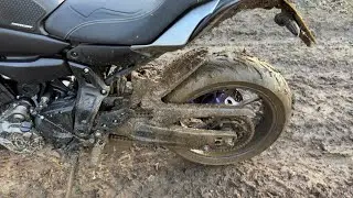 woods run on the tracer 7GT . insta 360 road 6GT tracer 700
