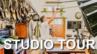 My Home Studio & Kitchen Tour 2024
