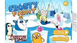 Adventure Time: Frosty Fight Flash Game (No Commentary)