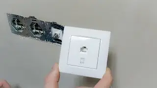 Cum se monteaza o priza de internet?! Montare priza UTP. DIY