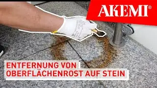 Oberfl&auml;chenrost m&uuml;helos von Stein, Keramik, Betonwerkstein entfernen: AKEMI Rostentferner Marmor