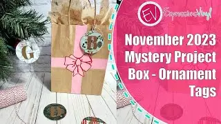 November 2023 Mystery Project Box -  Christmas Tags