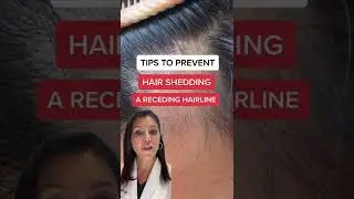 Tips to prevent hair thinning or hair loss according to a dermatologist #shorts