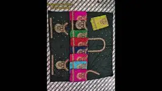 New design Maggam work blouse piece dm for prices #maggamwork #bridalblouse #new #saree 