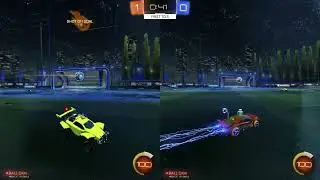 Speedrun | beginner mode | 5 goals | 2v2 speed demon in rocket league