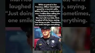 San Francisco&rsquo;s Hottest Cop Breaks the Internet