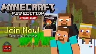 Minecraft PS3 SMP With Viewers! Terraforming Terrain! (1.13 Multiplayer)