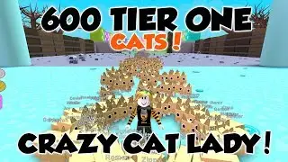 [600 CATS!] CRAZY CAT LADY!! - Pet Simulator