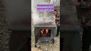 part 306.Multifunctional integrated wood-coal stove One-time solution to the problem of heating