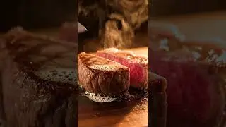 Wagyu Steak ASMR &mdash; Ultra-Cinematic Macro Food Film | Garlic Butter, Sizzle & Steam  #asmr