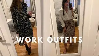 NYC WORK OOTW | SUMMER TO FALL OUTFITS
