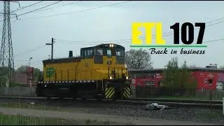 ETR 107 Back in Business Shortly After Engine Repairs in Michigan. 5/10/16