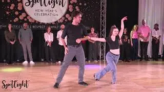 Spotlight New Year's Celebration 2024/2025 Advanced Strictly Swing Andrew Roach & Abigail Roach