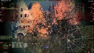 T-34 in Ruinberg on Fire