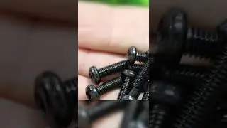 Coarse Thread Machine Screw 6 Lobe Pan Head Stainless Steel 18-8 Black Oxide
