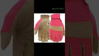 Bionic ReliefGrip Gardening Gloves - XLarge - Cold Weather Protection - Premium Leather