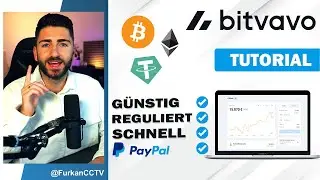 Bitcoin & Krypto mit PayPal & SEPA in 2024 kaufen! Bitvavo Tutorial Deutsch