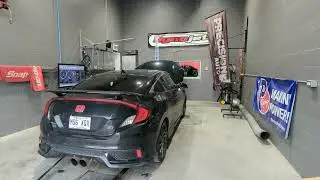 Civic Si 1.5T impressive gains Dyno tuning 2025