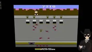 Let's Play Crackpots Atari 2600 (One Shot Video)