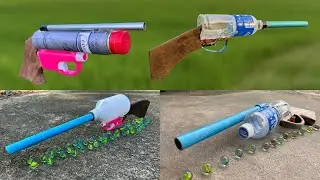 Creativity DIY How To Make Gun From can plastic Easy Amazing Full video simple 