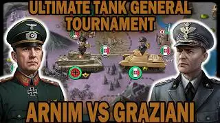 💥 ARNIM VS GRAZIANI BEST TANK GENERAL TOURNAMENT! World Conqueror 4 💥