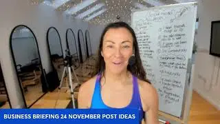 24 NOVEMBER BUSINESS BRIEFING - Social Media HOOKS for Black FRIDAY