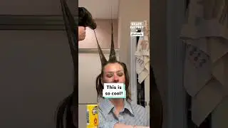 Punk hair tutorial 😮&zwj;💨 #punk #hairtutorial