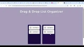 Building a Drag & Drop Interface with HTML, CSS, and JavaScript