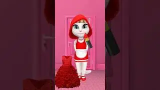 taking tom angela best colour cat funny makeup video #mkbillu #mhbillu #shorts
