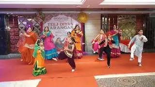 BHANGRA DANCE PERFORMANCE | KIDS AND MOTHER DANCE | TEEJ 2025 | DANSATION DANCE STUDIO MOHALI PUNJAB
