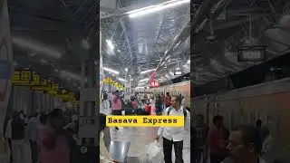 #bagalkot #yeswanthpur #mysuru #basava #express #train Indian Railways Announcement At #solapur