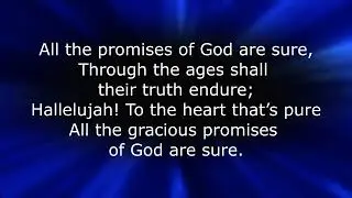 SB 893   All The Promises Of God Are Sure