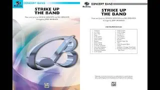 Strike Up the Band, arr. Jerry Brubaker &ndash; Score & Sound