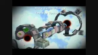 Super Mario Galaxy 2 - Stone Cyclone Galaxy - Tox Box Speed Run