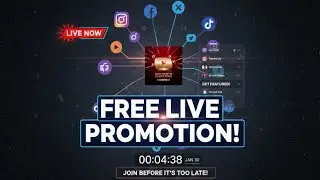 🚀 LIVE CHANNEL PROMOTIONS &ndash; Grow Your Channel Today! (Small YouTuber Support)