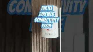 Airtel Airfiber Connectivity Issues #Airtel #Jio #AirFiber #Fiber #Internet #Loss #Fiber