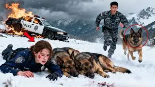 Female Officer and 3 Dogs Buried in Blizzard &mdash; Until Navy SEALs and K9s Charge In