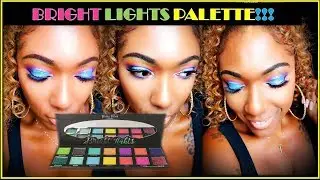 Pinky Rose Bright Lights Palette - Colorful Eye Look