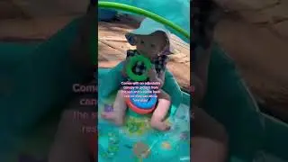 Baby splash mat with canopy | Summer must have #shorts #shortsviral #shortskids