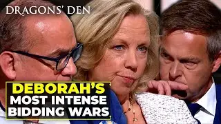 Top 3 Bidding Wars Deborah Meaden Had To Fight For! | Dragons&rsquo; Den