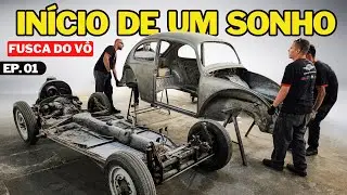 Fusca 1966 Verde Amazonas! 💚 A Restaura&ccedil;&atilde;o que Vai Ressaltar Cada Detalhe ORIGINAL! Ep.01