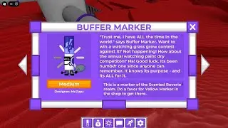 How to get BUFFER MARKER in FIND THE MARKERS ROBLOX [NEW UPDATE]!