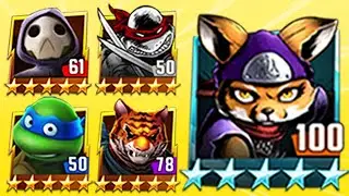 TMNT Legends Alopex, Tiger Claw, Donnie VQ, Leo Original, Leo Classic