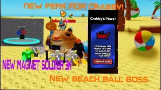 New codes +beach update and new magnet soldier control army 2#roblox