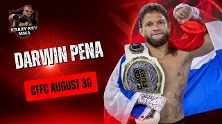 Darwin Pena Talks CFFC Fight, MMA Goals & Training with Elite Partners