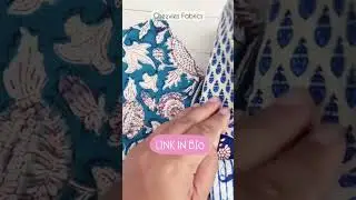 Block print fabric bundle #etsyshop #sewing #quilting #crafting #fabricshopping